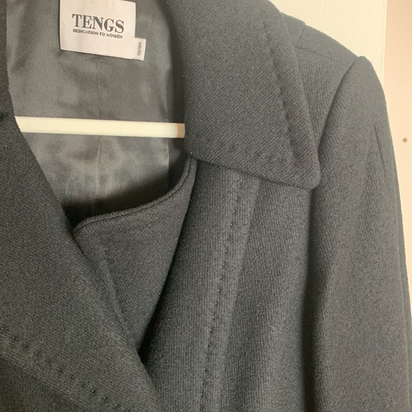 TENGS 100% wool coat - Picture 4 of 4